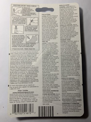 Hartz Ultra Guard OneSpot Drops for Cats & Kittens. Kills Flea Eggs Before Hatch