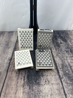 DELTA AIR LINES PLAYING CARDS DELTA WIDGET 1980'S 4 Packs