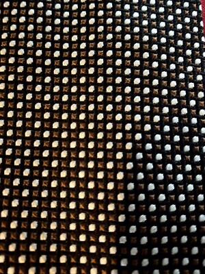 New GIULIA VISCONTI MULTI-COLOR Geometric men's tie 100% Silk Made in Italy