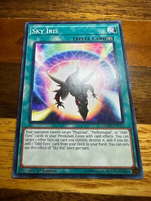 Sky Iris LEDD-ENC13 1st Edition Common PL + BONUS