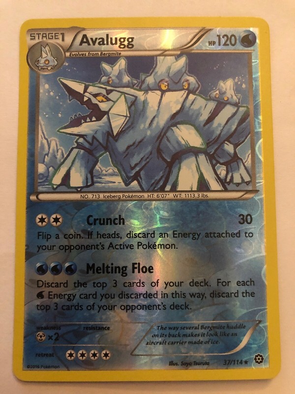 Avalugg Pokemon Cards Find Pokemon Card Pictures With Our Database 