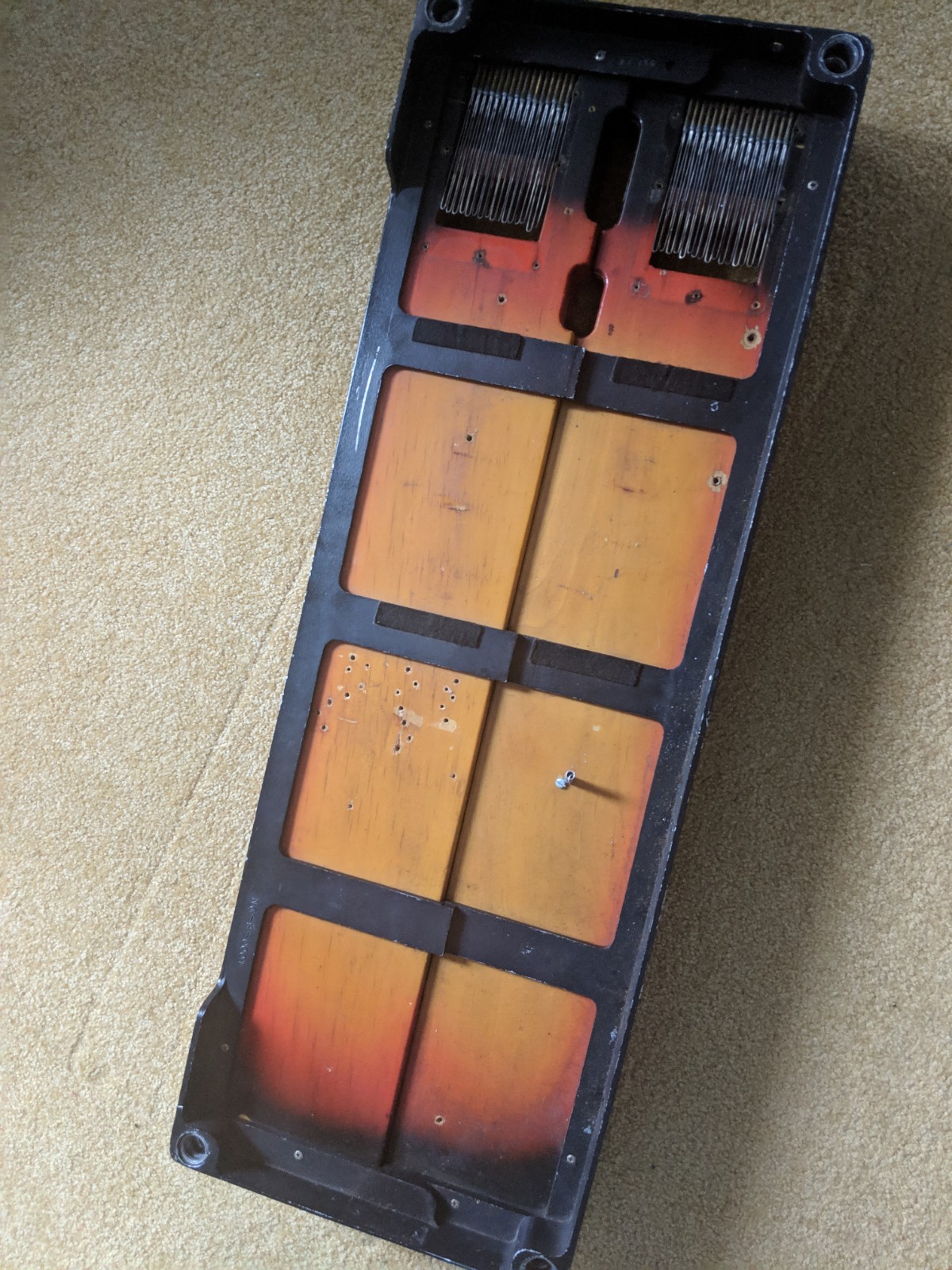 vintage 1960s Fender 800 8-string guitar pedal steel body