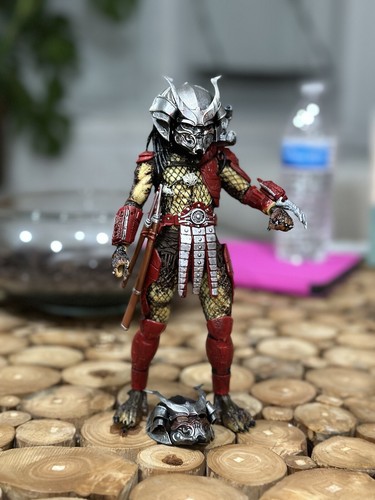 Custom Samurai Predator Mask For Neca Predator 1/10 Scale