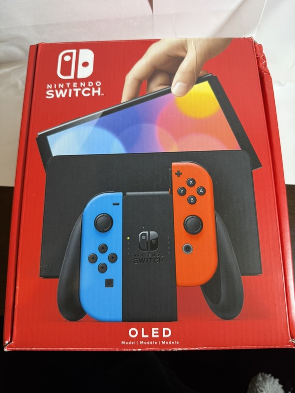 Nintendo Switch OLED Model HEG-001 Handheld Console - 64GB -