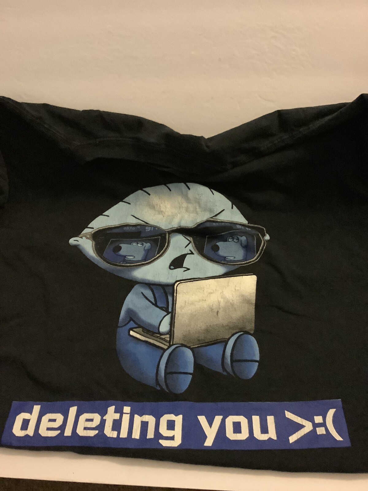 Brian Deleting You T Shirt XXL 