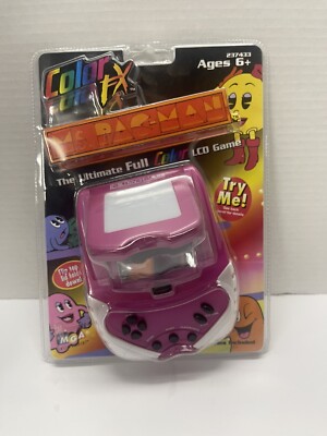 MGA Entertainment Color FX Ms Pac Man Hand Held RARE