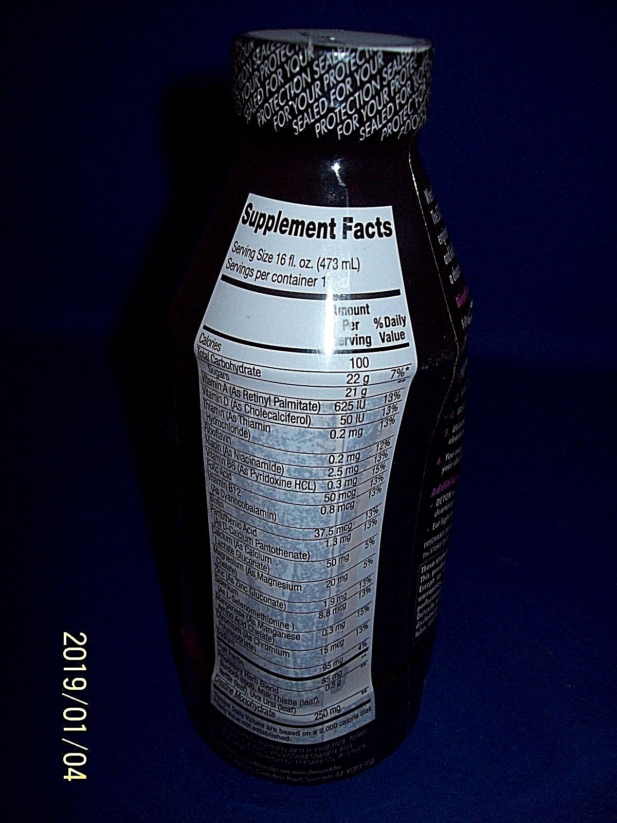 NEW THE STUFF INSTANT ACTING DETOX INTENSE HERBAL CLEANSING CITRUS FLAVORED DRIN