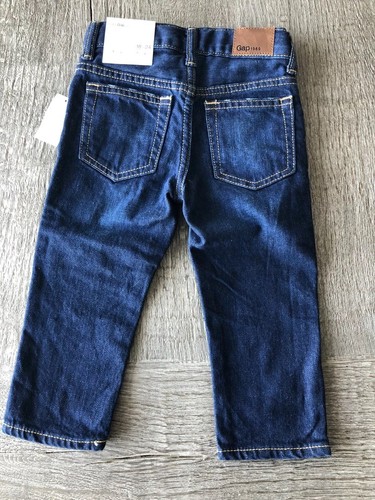 Baby Gap Boys Denim Jeans Pants 18-24 Months Distressed Skinny New