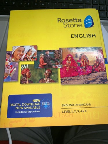 Rosetta Stone English (American) v4 Level 1-5 (1 User)