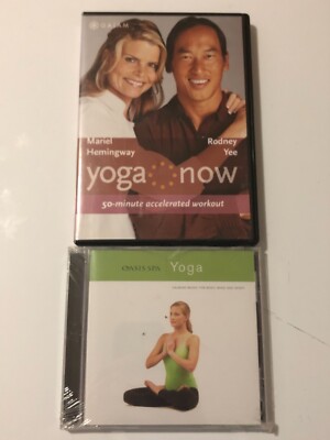 OASIS SPA: YOGA - V/A - CD BRAND NEW SEALED +BONUS Yoga Now Gaiam Workout DVD 