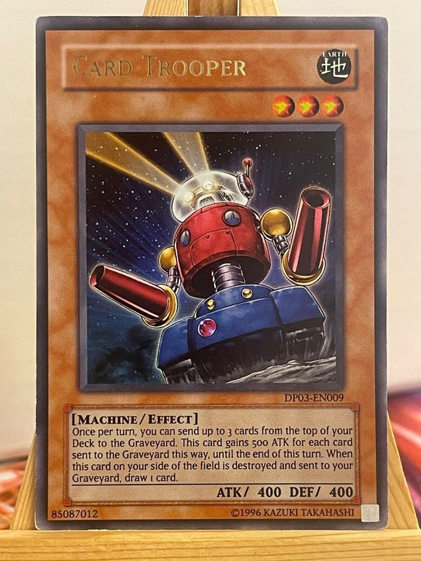 Kartenkavallerist Dp03-En009 Ultra Rare Englisch Ex Yugioh