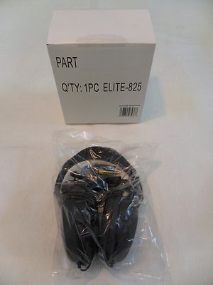 * NEW * Logitech Labtec Elite 825 Stereo Headphones Headset W/ Volume Control 