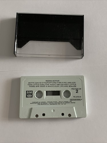 radio active Canadian can am mix cassette tape music*** RARE