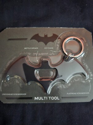 Loot Crate Exclusive Batman Batarang Multi Tool Keychain - New