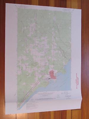 Two Harbors Minnesota 1970 Original Vintage USGS Topo Map