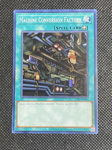 YuGiOh! - Machine Conversion Factory LOB-EN096 Common 25th