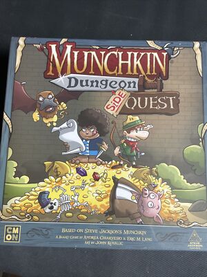 Munchkin Dungeon: Side Quest  Board Game *Factory Sealed