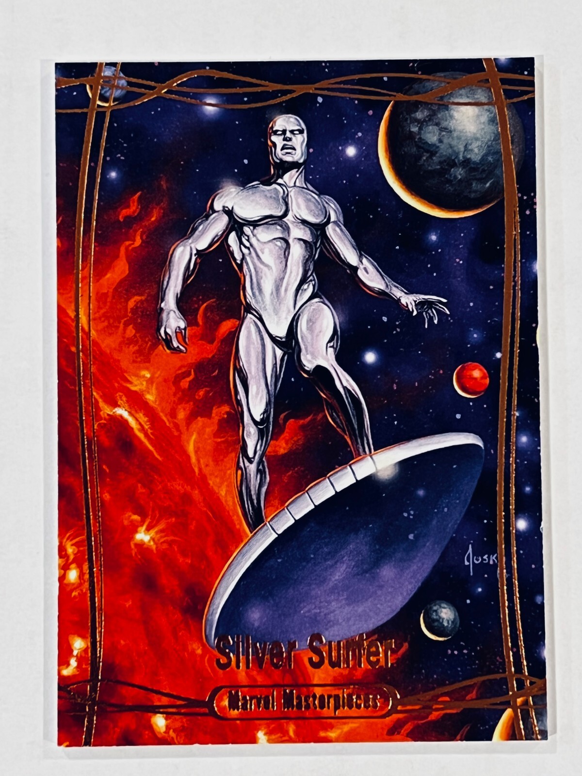 2016 Marvel Masterpieces Orange #88 Silver Surfer 93/99