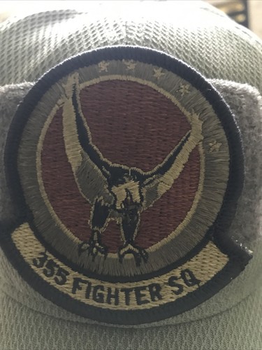 USAF 355th FS PVC パッチ USAF 355th FS PVC パッチ Vintage Original 1970s USAF 355th