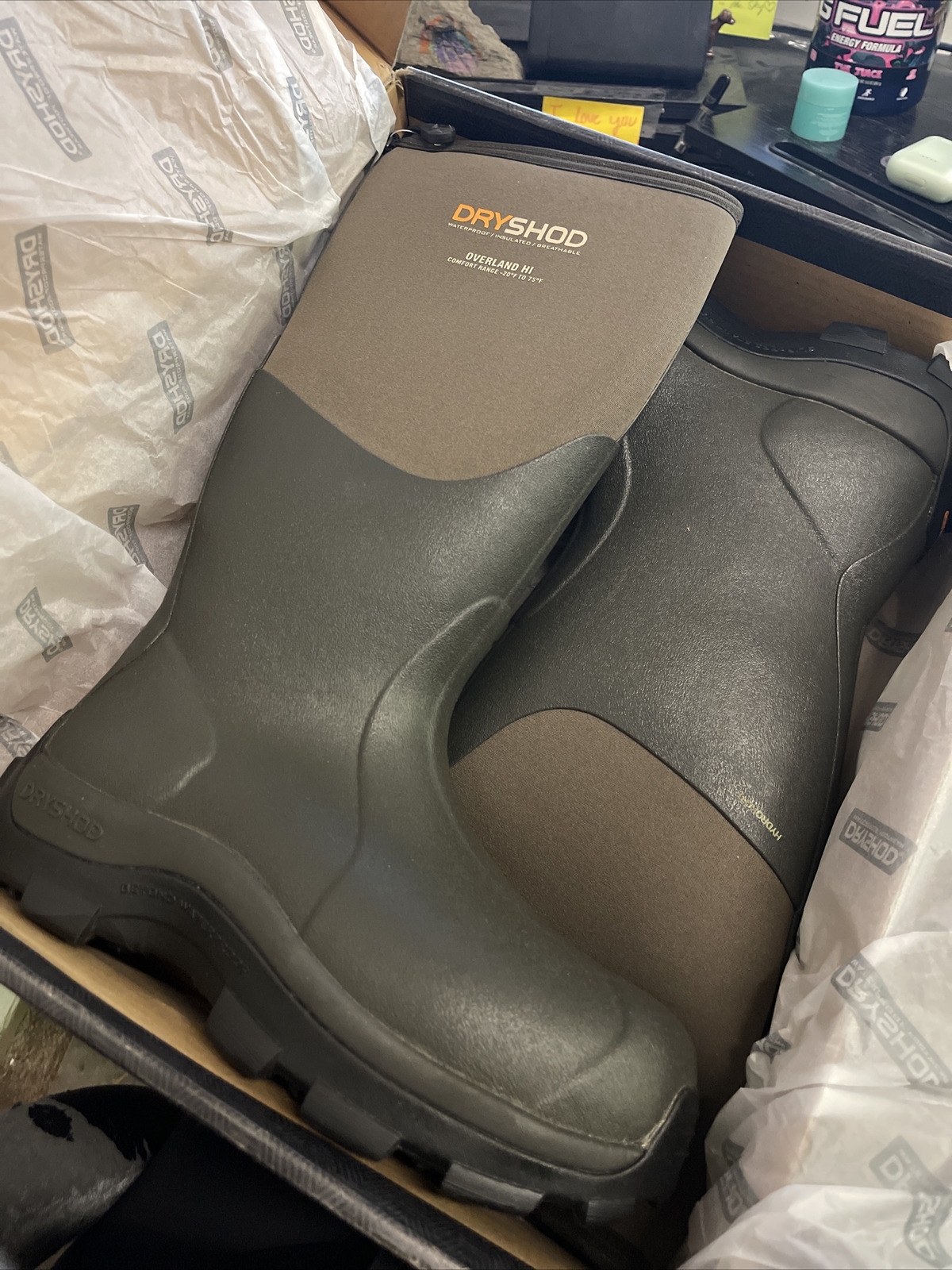 Dryshod Overland Hi Cut Men's Size 