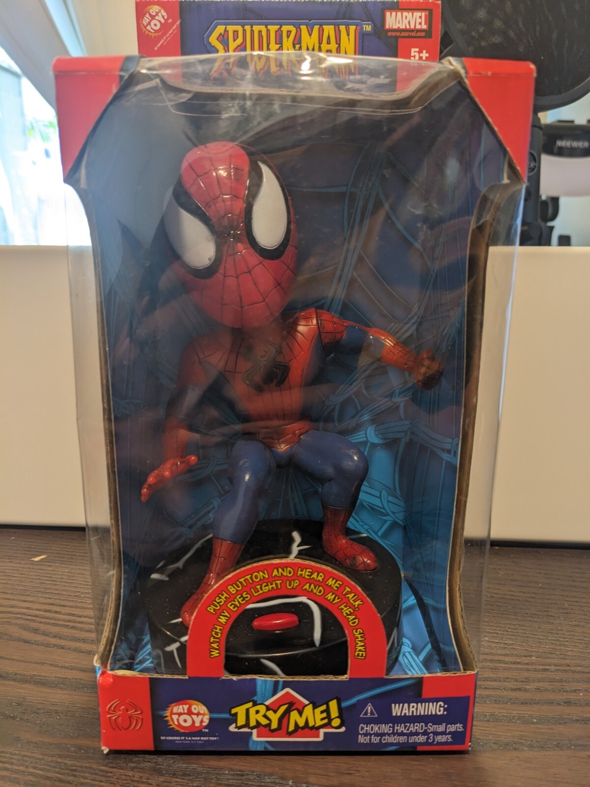 アメコミ SPIDER-MAN ELECTRONIC TALKING Toy Biz 1994 Marvel Comics Electronic Talking Spider Man
