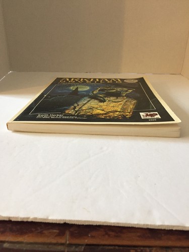 CALL OF CTHULU 1920’S ARKHAM UNVEILED-4TH EDITION-MAP, NEWSPAPER & CARD ATTACHED