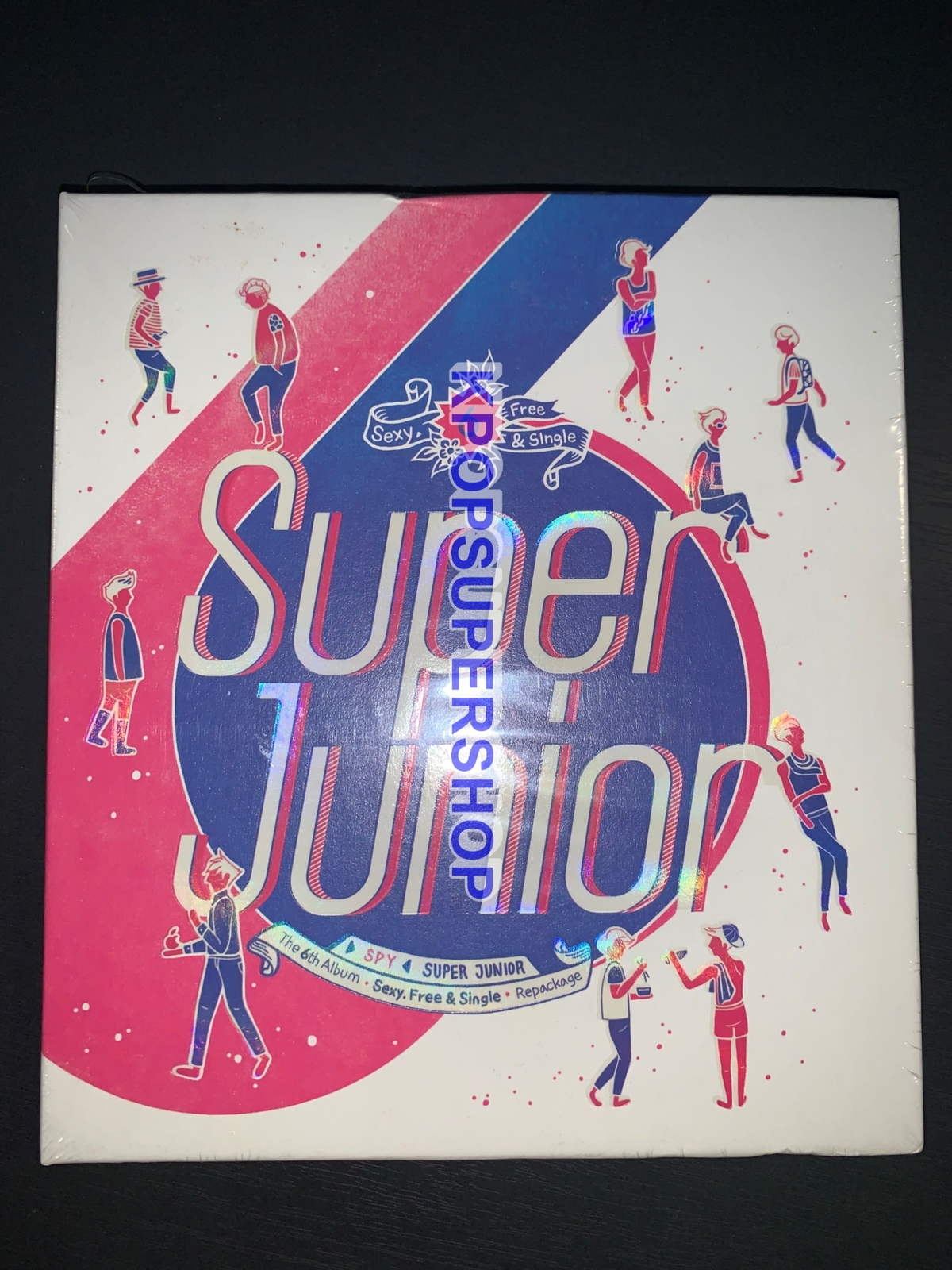 Super Junior 6th Album Repackage Spy CD New Sealed Rare OOP Sixth