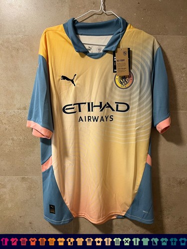 Manchester City 24/25 4th kit Jersey Men's Size XL - 775202