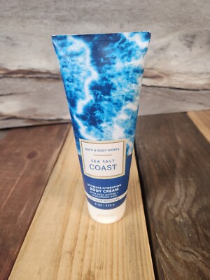 Bath & Body Works Sea Salt Coast Body Cream 8oz NEW 