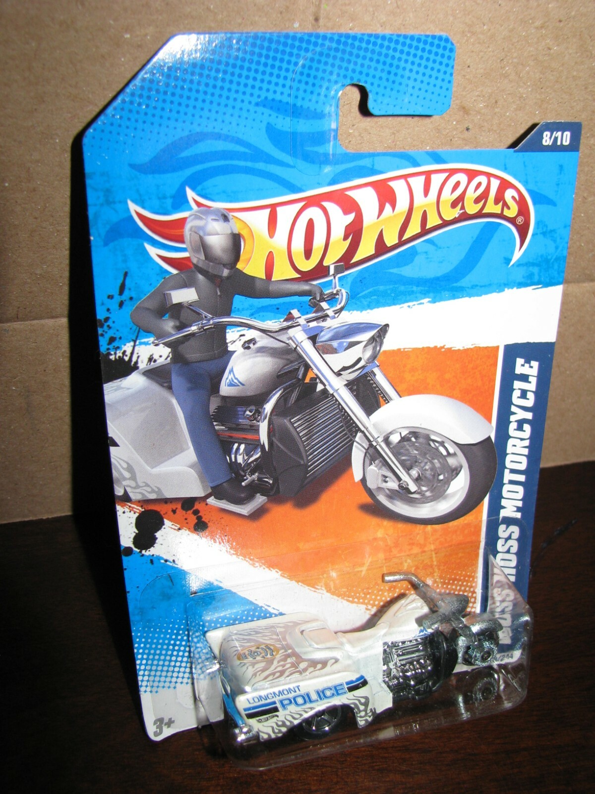 Hot Wheels 2011 #168 HW Main Street #8 BOSS HOSS MOTORCYCLE