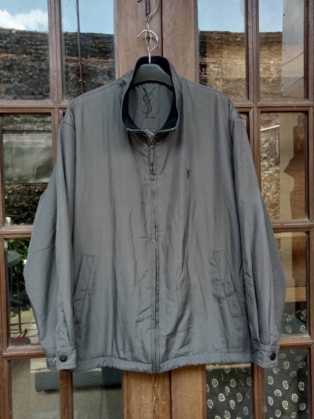 90s YSL Yves Saint Laurent Light Jacket Mens Medium | eBay 90s YSL Yves Saint Laurent Light Jacket Mens Medium | eBay