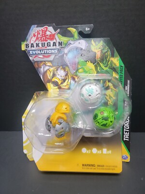 Bakugan Evolutions Tretorous Ultra Neo Trox Dragonoid Evo Starter Pack - NEW