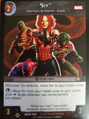 Upper Deck VS System Marvel Universe 2ND TIER SINGLES  *Pick Your Card*
