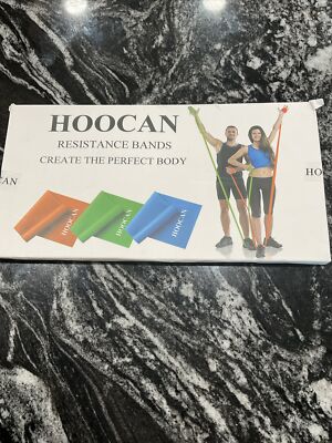 Hoocan Resistance Bands Elastic Exercise Bands Set for Recovery