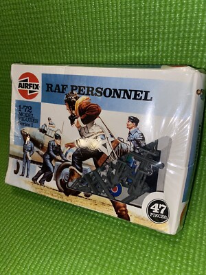 VTG Airfix 1/72 Model Figures RAF Personnel Series 1 (Bent Box)