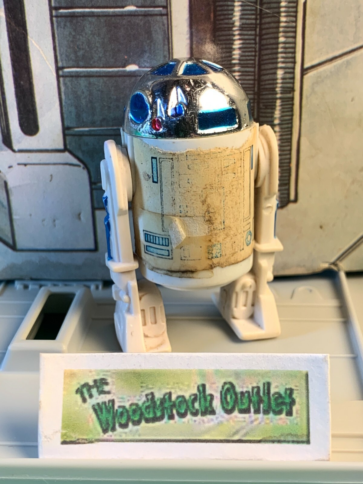 スターウォーズ　オールドケナー R2D2 1977年　香港製 オールドケナー スター・ウォーズ R2-D2 ラジコン フィギュア 箱