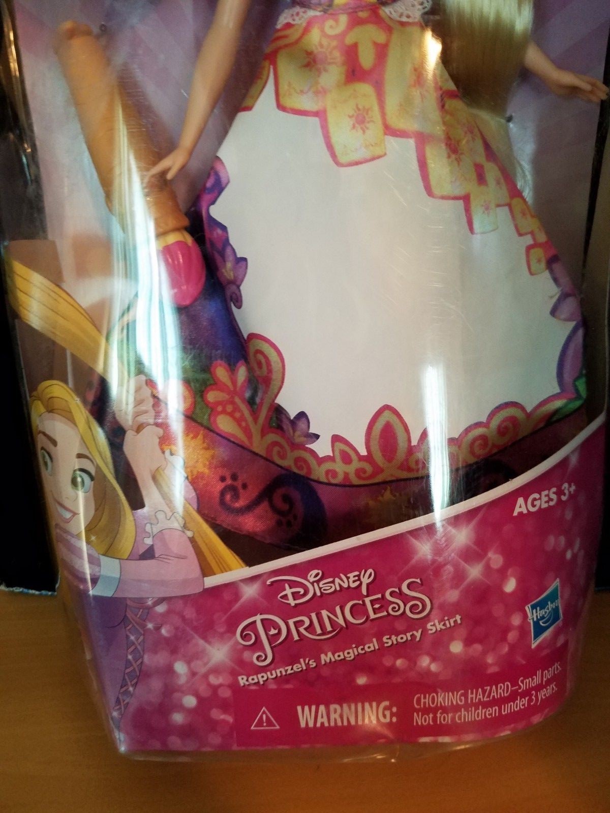 Disney Princess Rapunzel's Magical Story Skirt Doll  nib  Box damaged