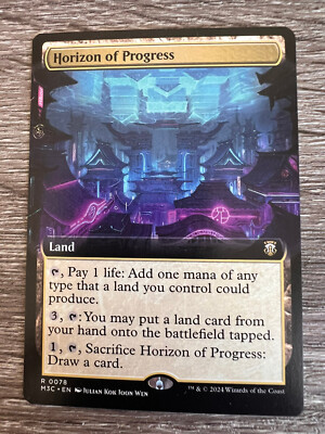 MTG - Horizon of Progress (Extended Art) Commander: Modern Horizons 3 Rare #0078