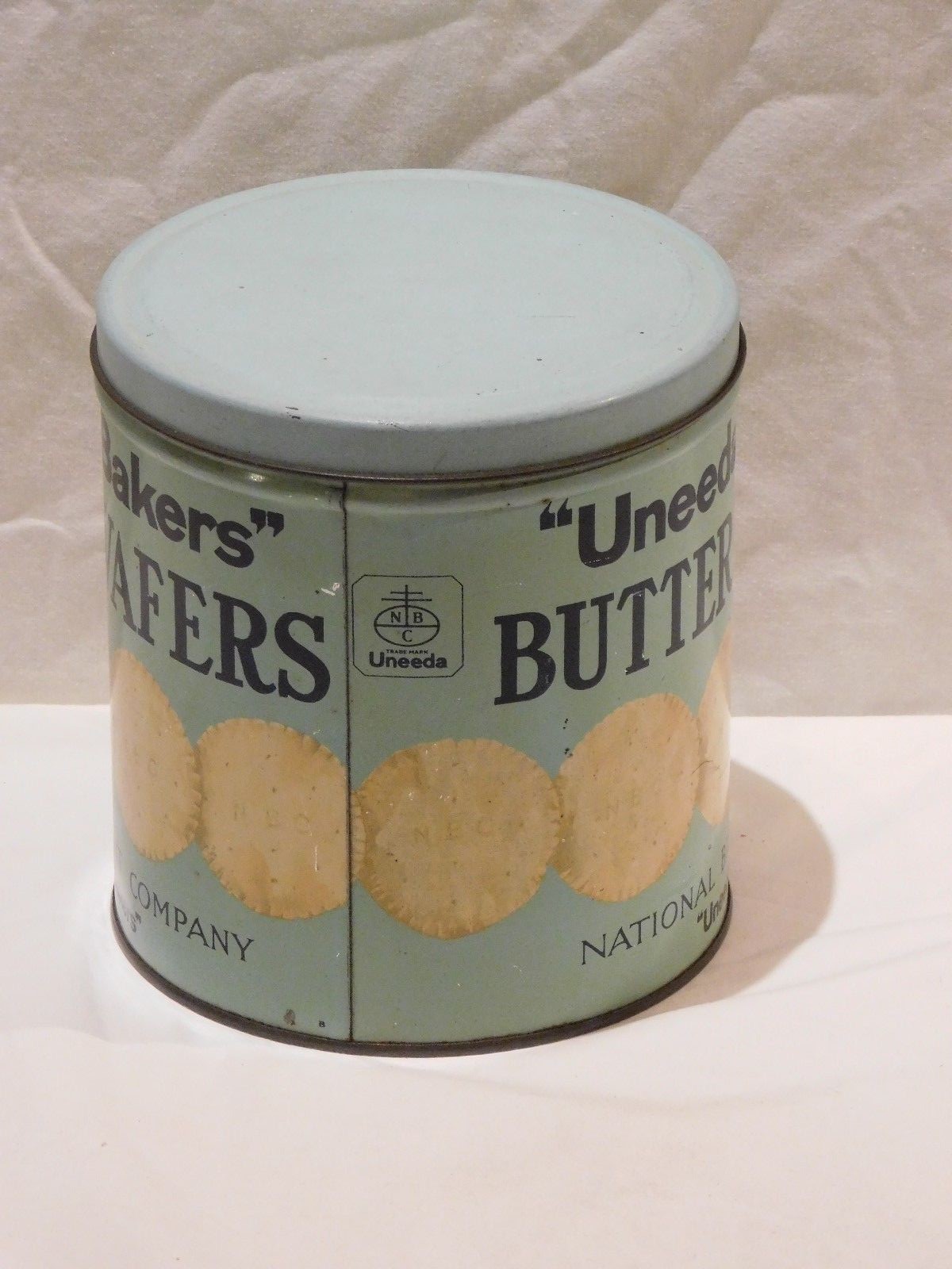 Vintage Uneeda Bakers Butter Wafer Tin