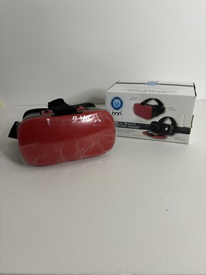 ONN Virtual Reality Smartphone Headset For All Smartphones iPhones Samsung NIB