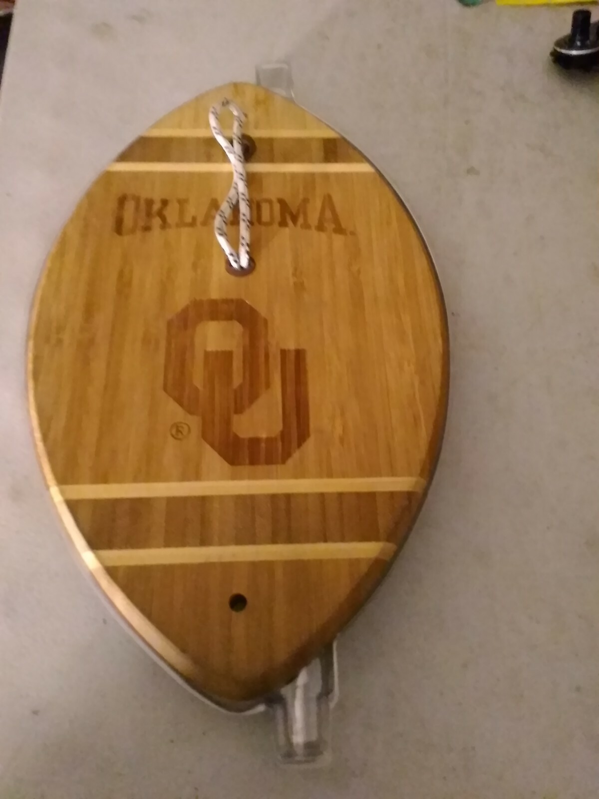 OKLAHOMA OU Hook & Ring Game TIKI TOSS Deluxe Football Edition NFL