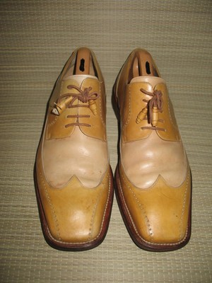 Mezlan Spectator Campania, bicycle toe Oxford Sz. 11