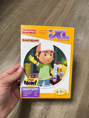 Fisher Price iXL Learning System Game Handy Manny CD-Rom 3-7 Years