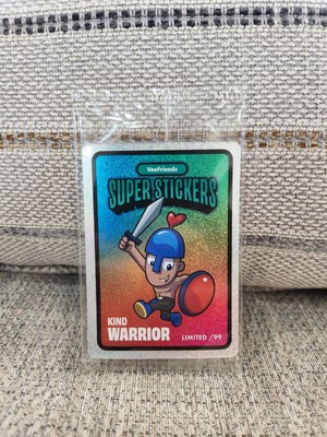 Kind Warrior | Veefriends Road To Veecon SHIMMER Super Sticker | Limited/99