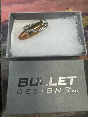  Bullet Designs 9mm bullet keychain