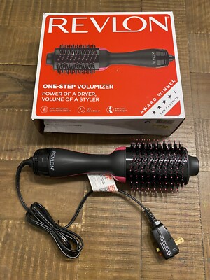 Revlon Pro Collection Salon One Step Hair Dryer & Volumizer Brush Black/Pink