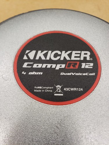 LOT OF 2 NON-WORKING Kicker CWR102 (43CWR102) 12