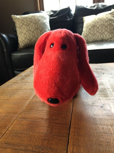 Ty BEANIE BUDDIES ROVER The RED DOG Stuffed Animal PLUSH PUPPY