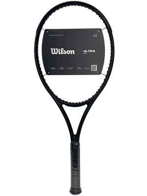 Wilson Noir Ultra 100 V4 Tennis Racket Limited Edition Unstrung 4 3/8''