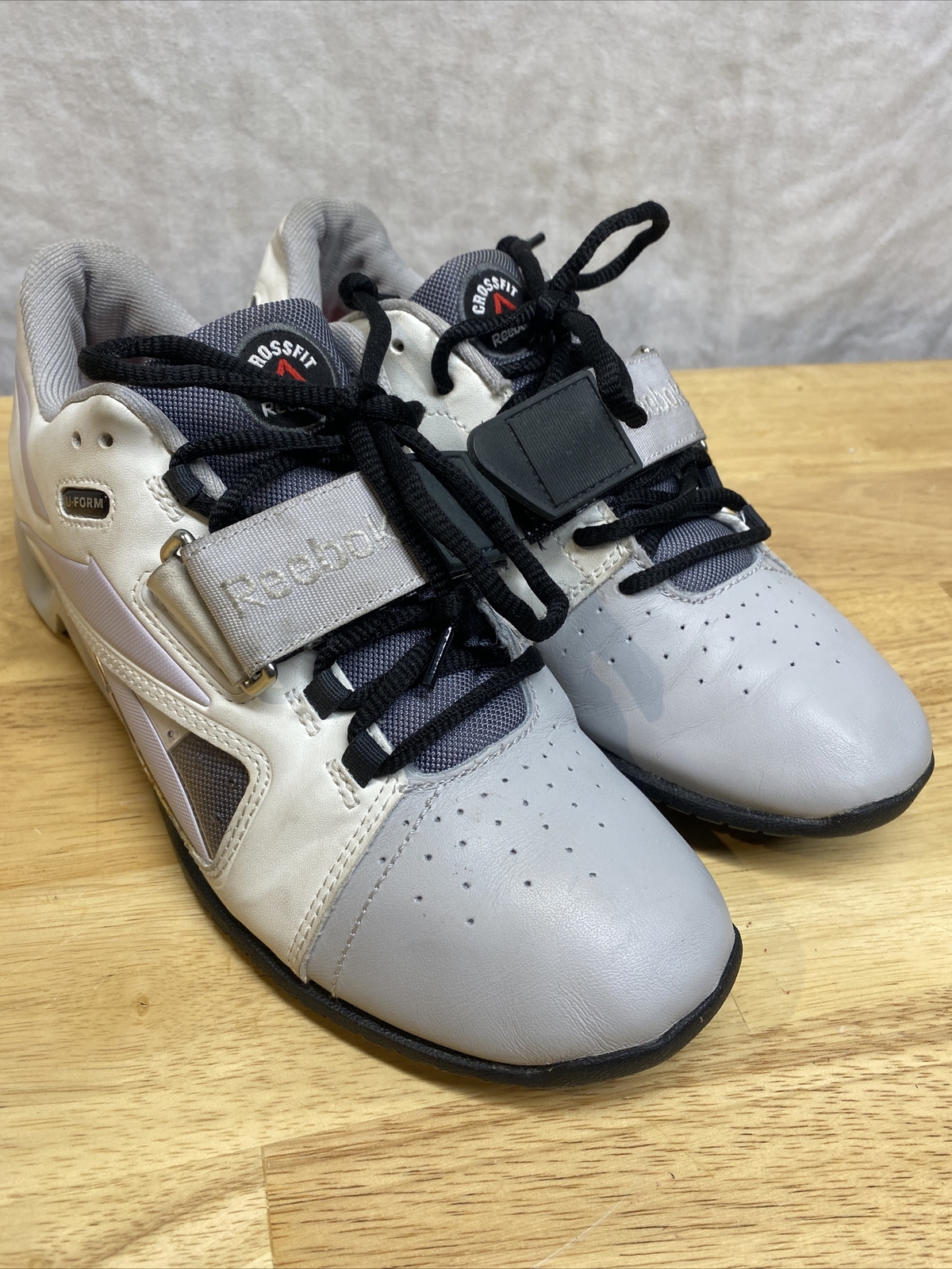 Reebok CrossFit Lifter Shoes Weightlifting Womens 8.5 U-Form Black Gray  Great Cd: купить с доставкой из США, цена 5 074 руб - (393171157680)